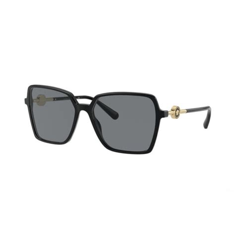 versace black square sunglasses